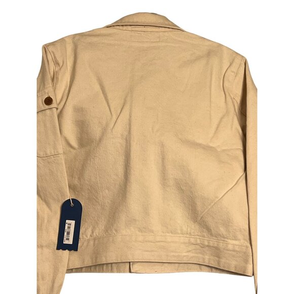 NWT Daily Blue by Adriano Goldschmied Demin Bone IRA Jacket Women's M - Picture 7 of 16